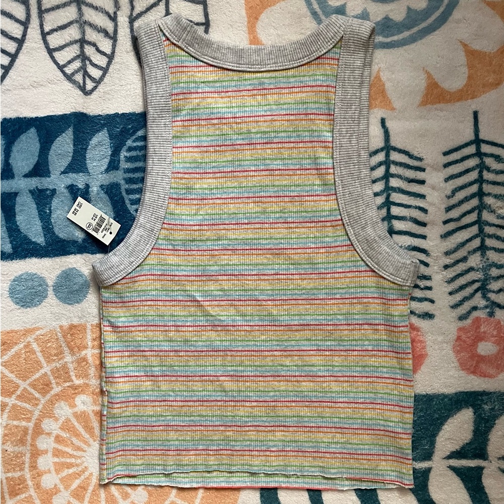 —SOLD— Aerie Striped Tank Top - Picture 2 of 5